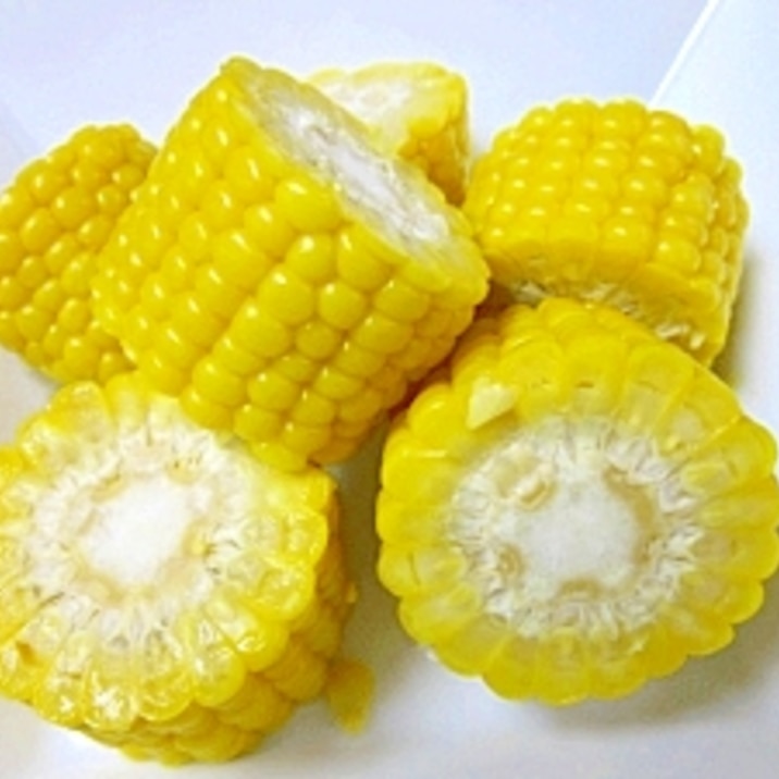 電子レンジでとうもろこし 隠し味は日本酒 レシピ 作り方 By Startrek 楽天レシピ 電子レンジでとうもろこし 隠し味は日本酒 レシピ 作り方 By Startrek 楽天レシピ